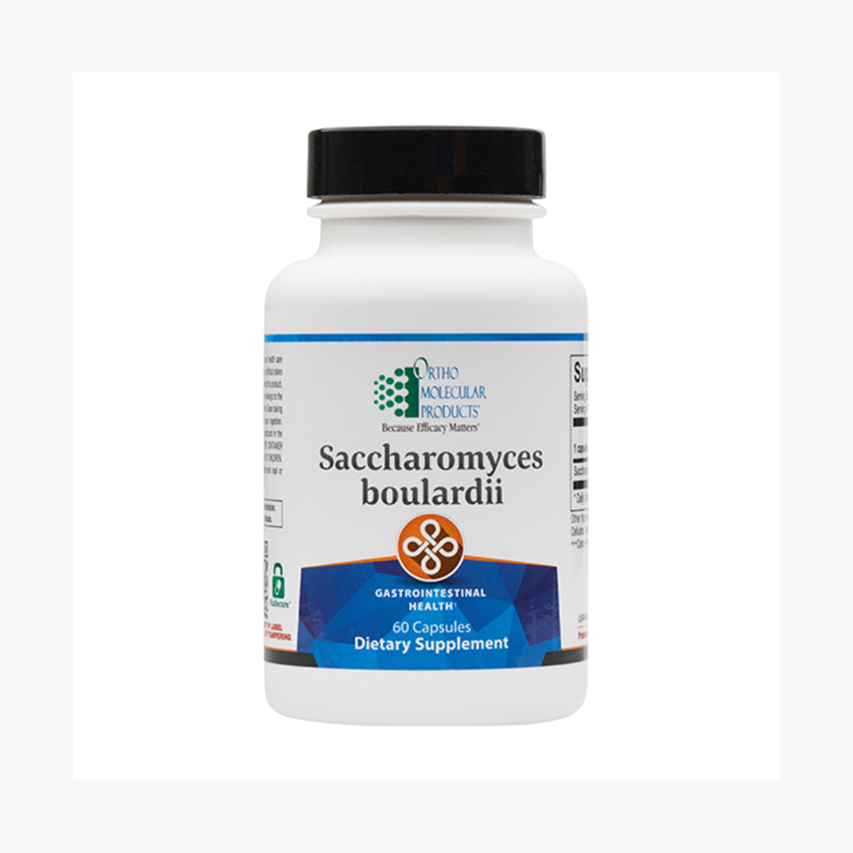 Ortho Molecular Products Saccharomyces Boulardii 60 Capsules official uniform front v5 1200x1200