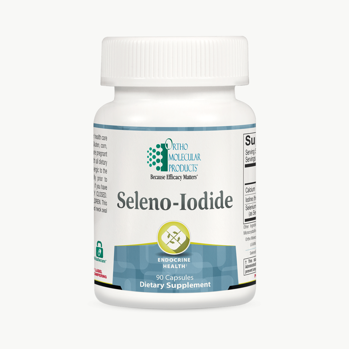 Ortho Molecular Products Seleno-Iodide 90 Capsules official uniform front v5 1200x1200