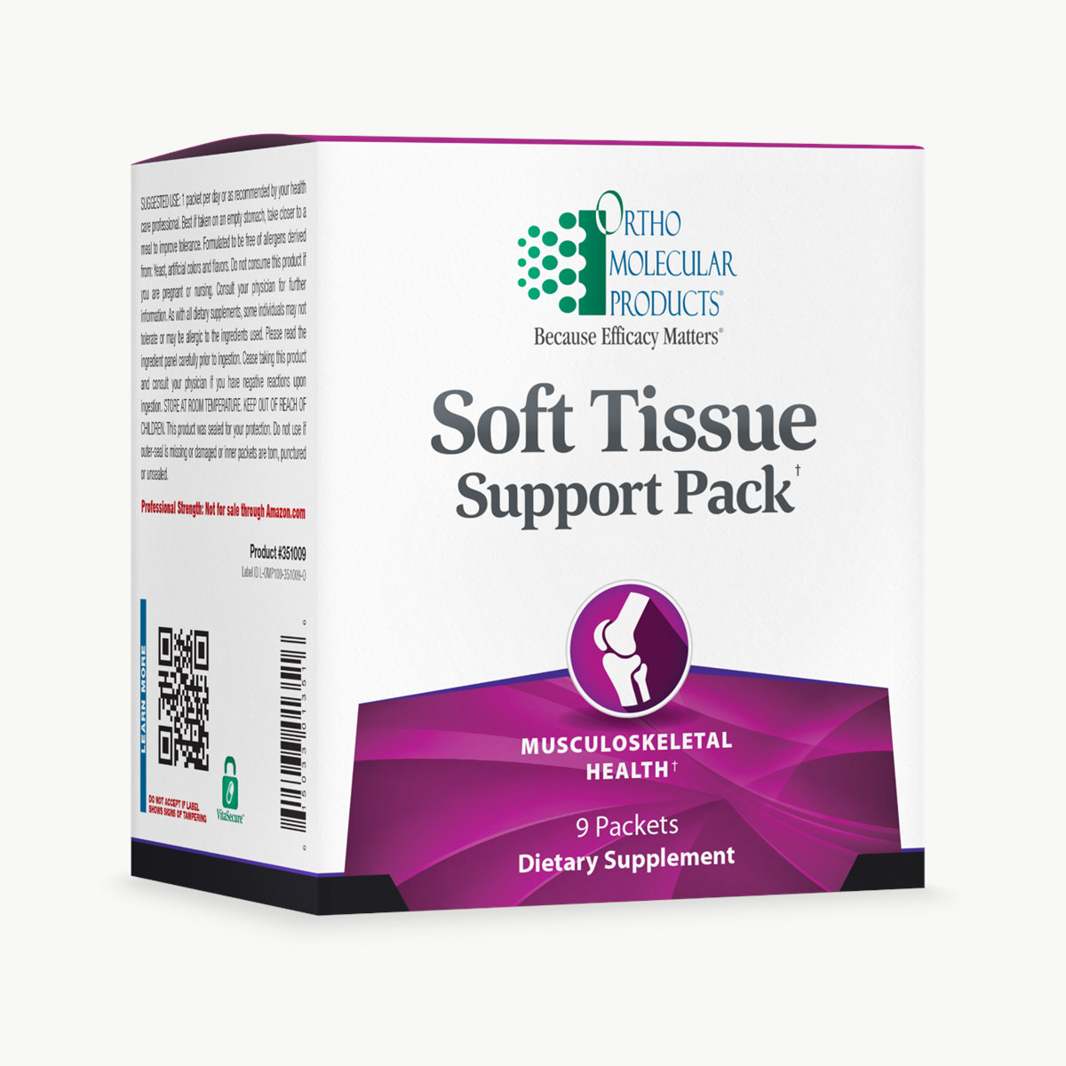 Ortho Molecular Products Soft Tissue Support 9 Pack official uniform front v5 1200x1200