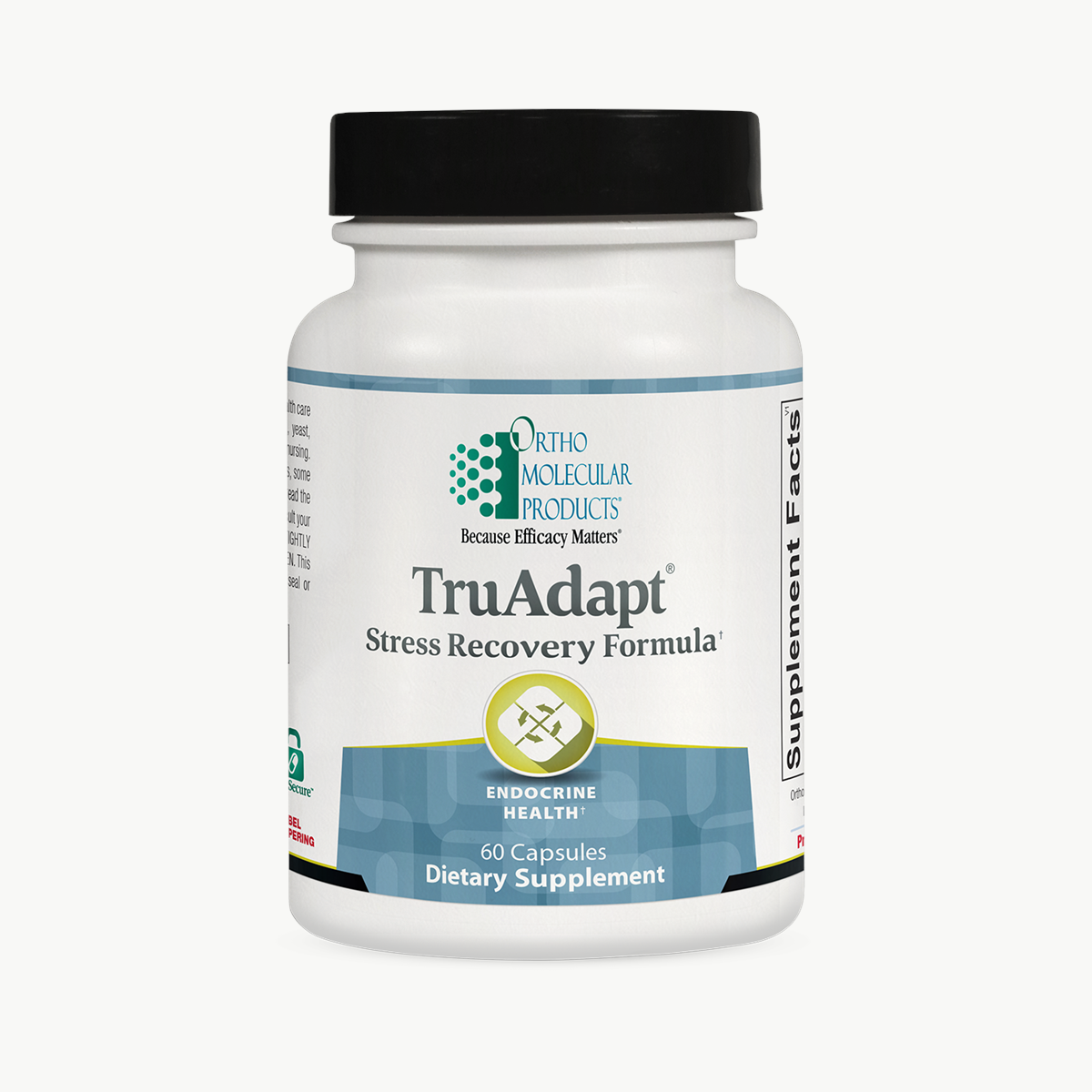 Ortho Molecular Products TruAdapt 60 Capsules official uniform front v5 1200x1200