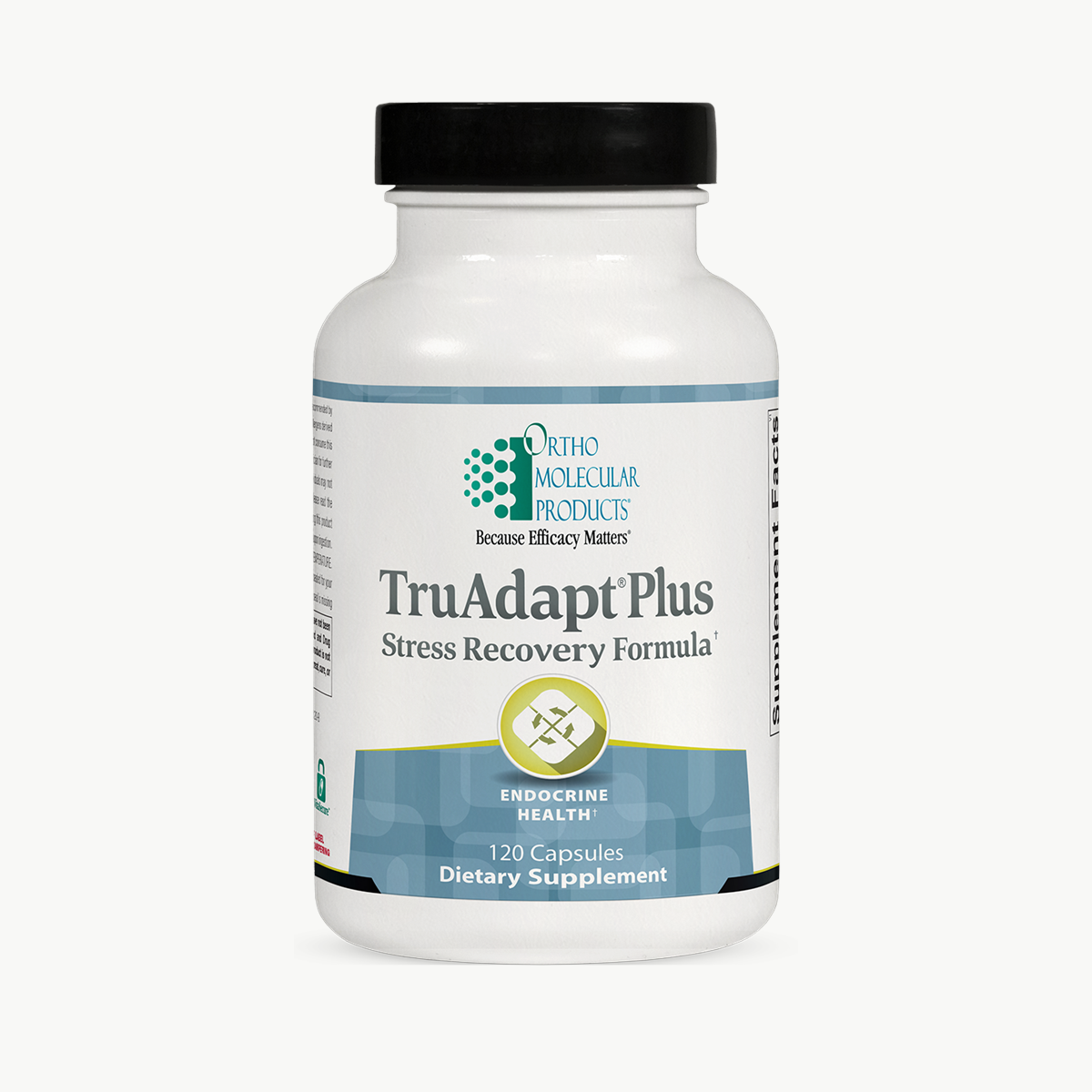 Ortho Molecular Products TruAdapt Plus 120 Capsules official uniform front v5 1200x1200