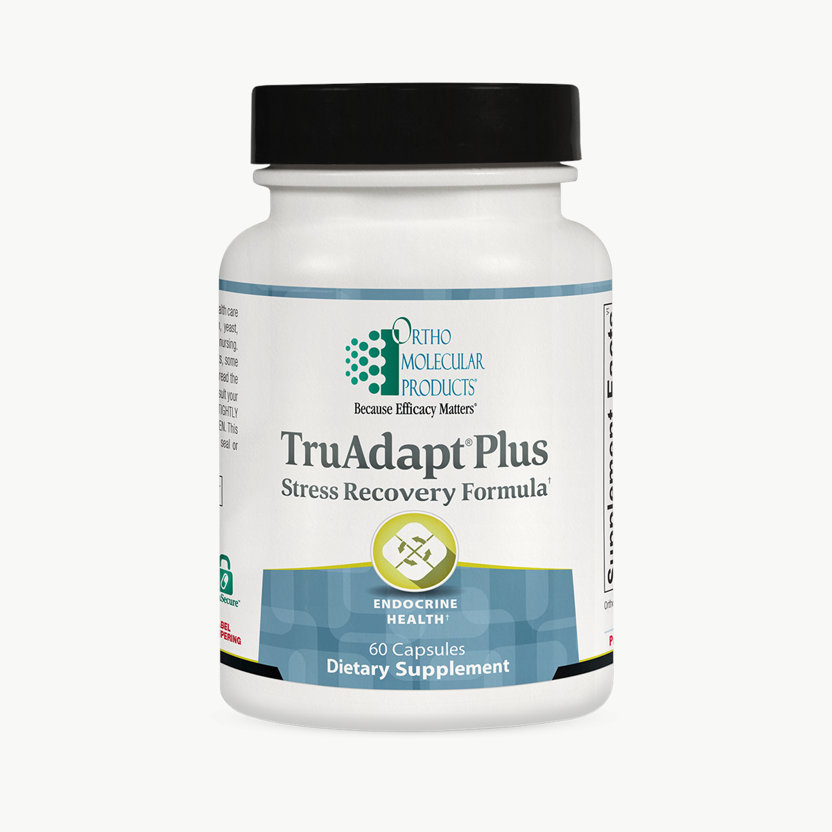 Ortho Molecular Products TruAdapt Plus 60 Capsules official uniform front v5 1200x1200