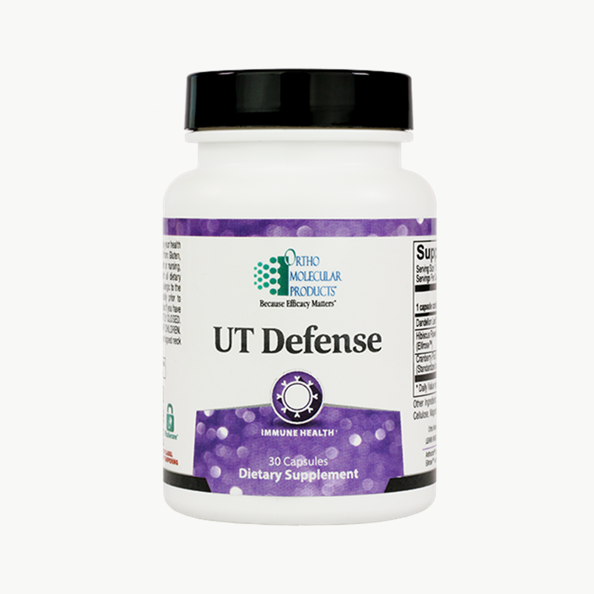 Ortho Molecular Products UT Defense 30 Capsules official uniform front v5 1200x1200