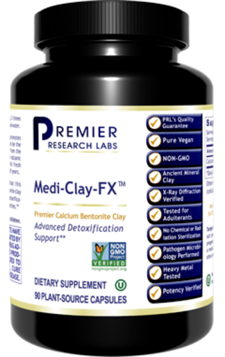Premier Research Labs Medi-Clay-FX 90 Capsules bottle front