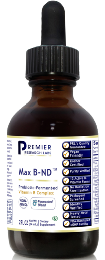 Premier Research Labs Max B-ND 2 fl oz bottle front