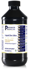 Premier Research Labs Liquid Zinc Ultra 8 fl oz bottle front