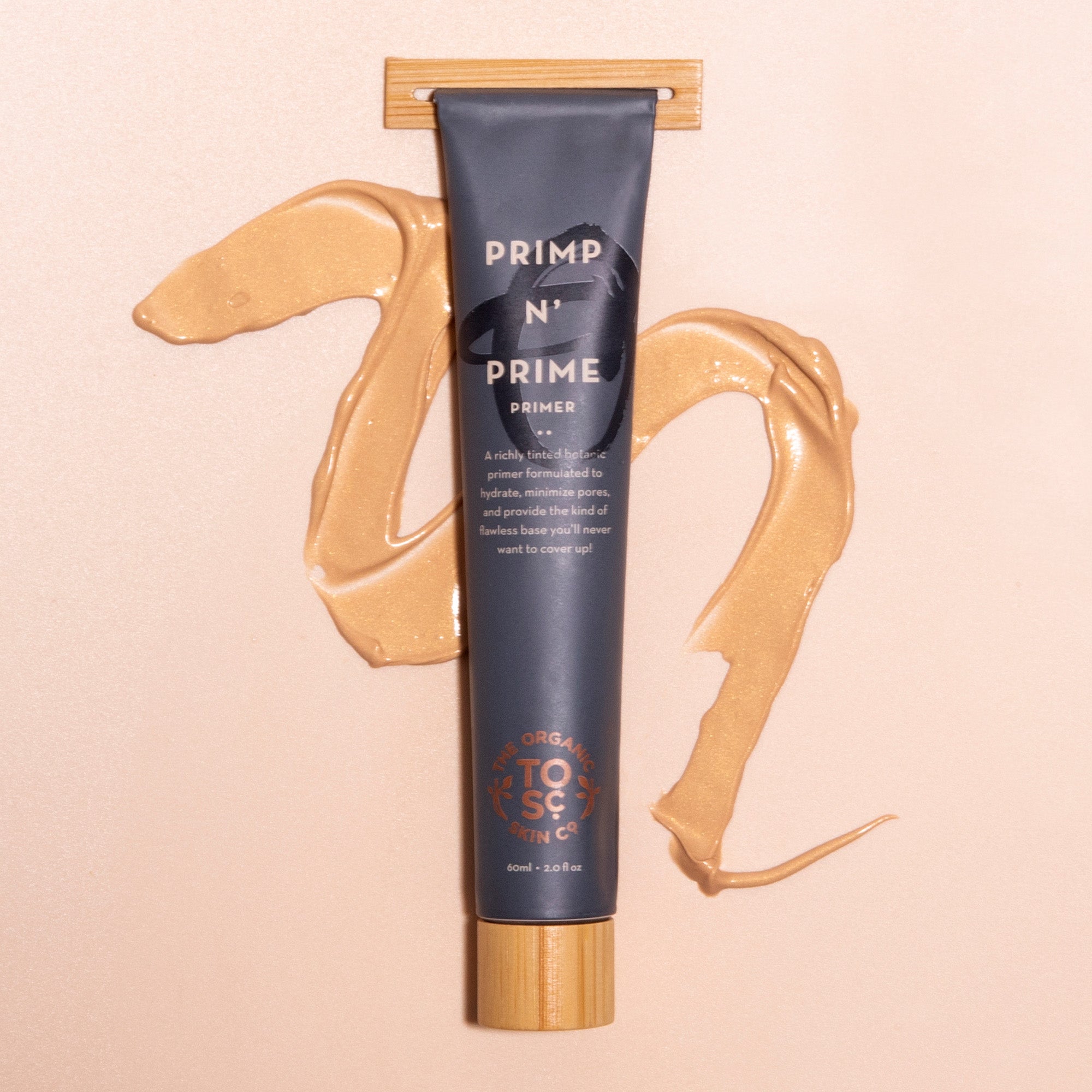 The Organic Skin Co Primp & Prime Face Primer Rose Gold 2 fl oz official front image
