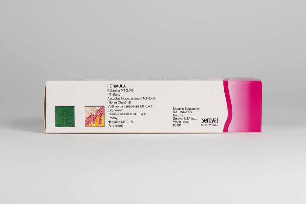 Seroquel medication box with label on a white background