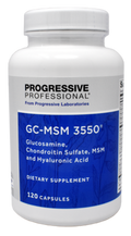Progressive Professional GC-MSM 3550 120 Capsules bottle front