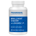 Progressive Professional Brilliant Vision with Seanol-P 90 Capsules bottle front