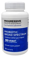 Progressive Professional Probiotic Broad Spectrum 30 Caplets bottle front