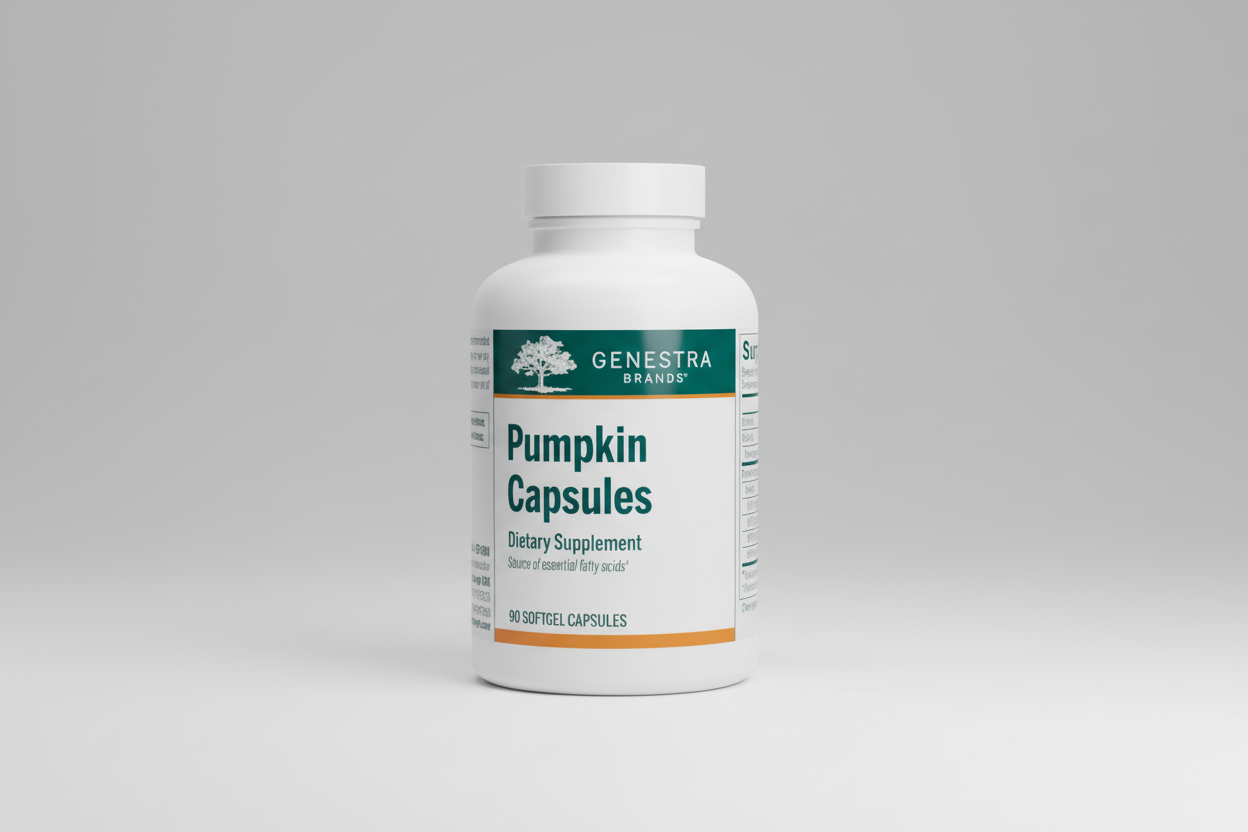 Genestra Brands Pumpkin Capsules - 90 Softgels Capsules