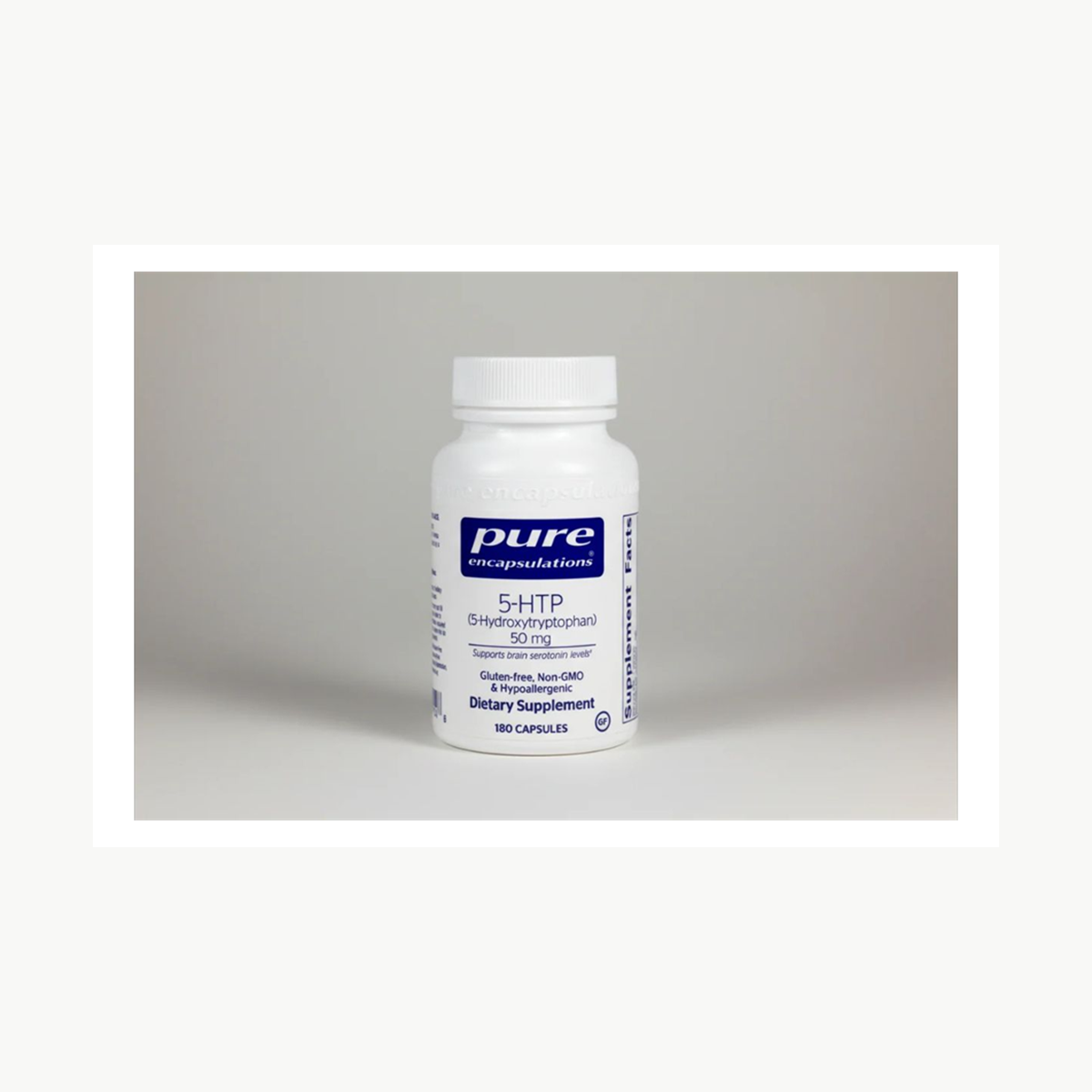 Pure Encapsulations 5-HTP 5-Hydroxytryptophan 50 mg - 180 Capsules official front label