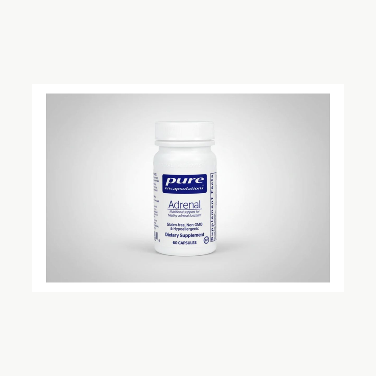 Pure Encapsulations Adrenal - 60 Capsules official front label