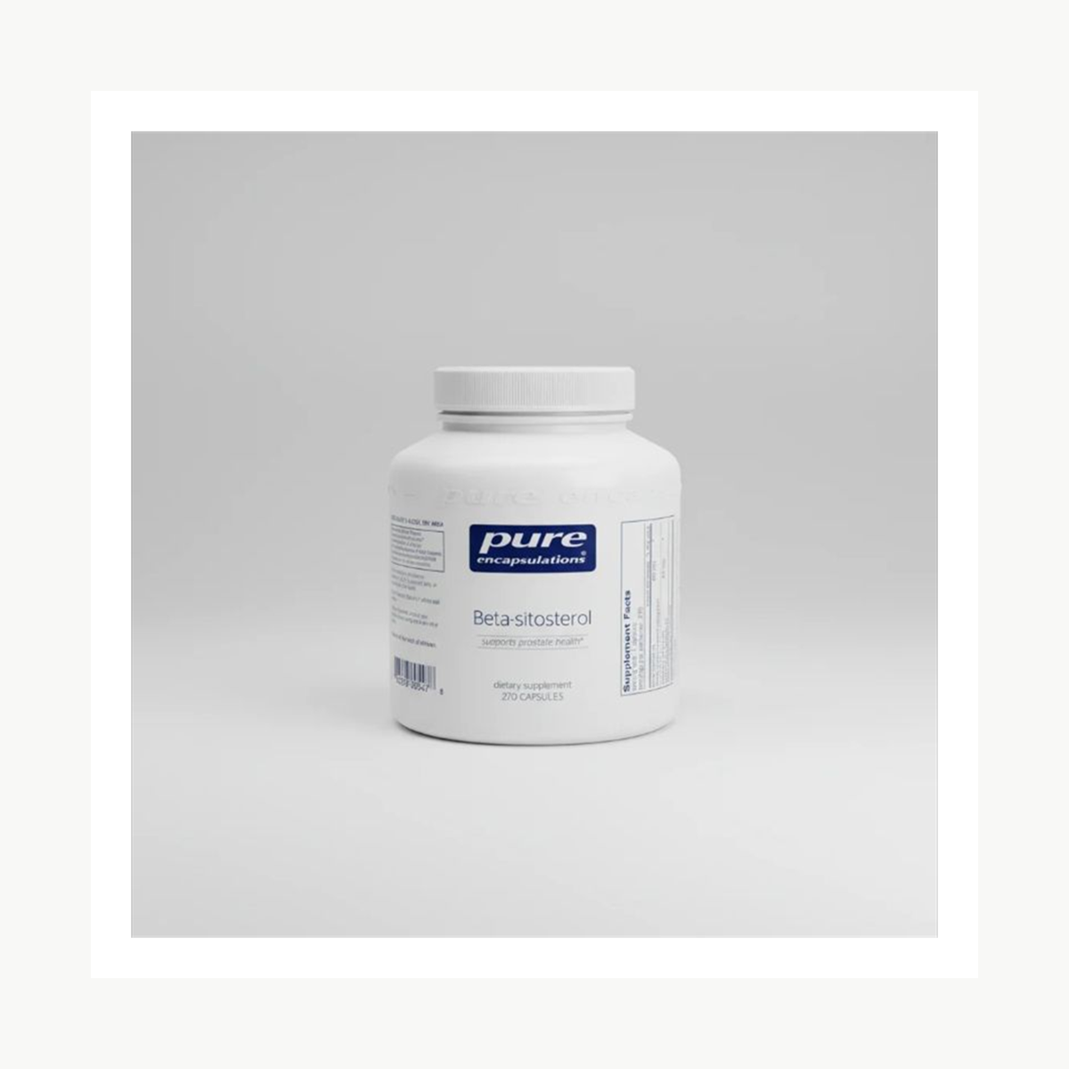 Pure Encapsulations Beta-Sitosterol - 270 Capsules official front label