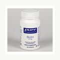 Pure Encapsulations Biotin 8 mg - 60 Capsules official front label