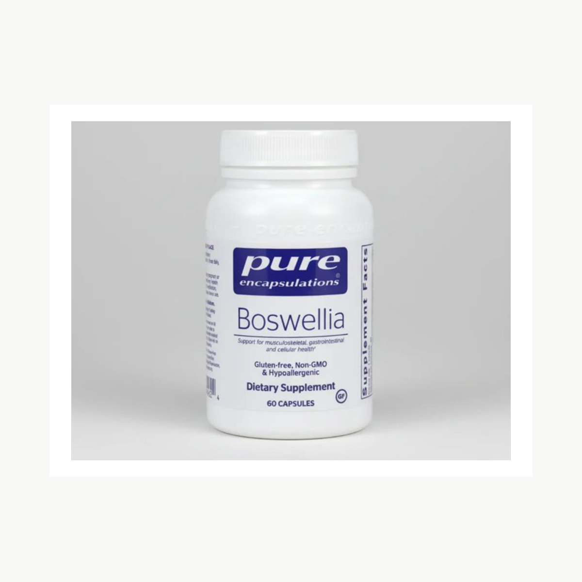 Pure Encapsulations Boswellia - 60 Capsules official front label
