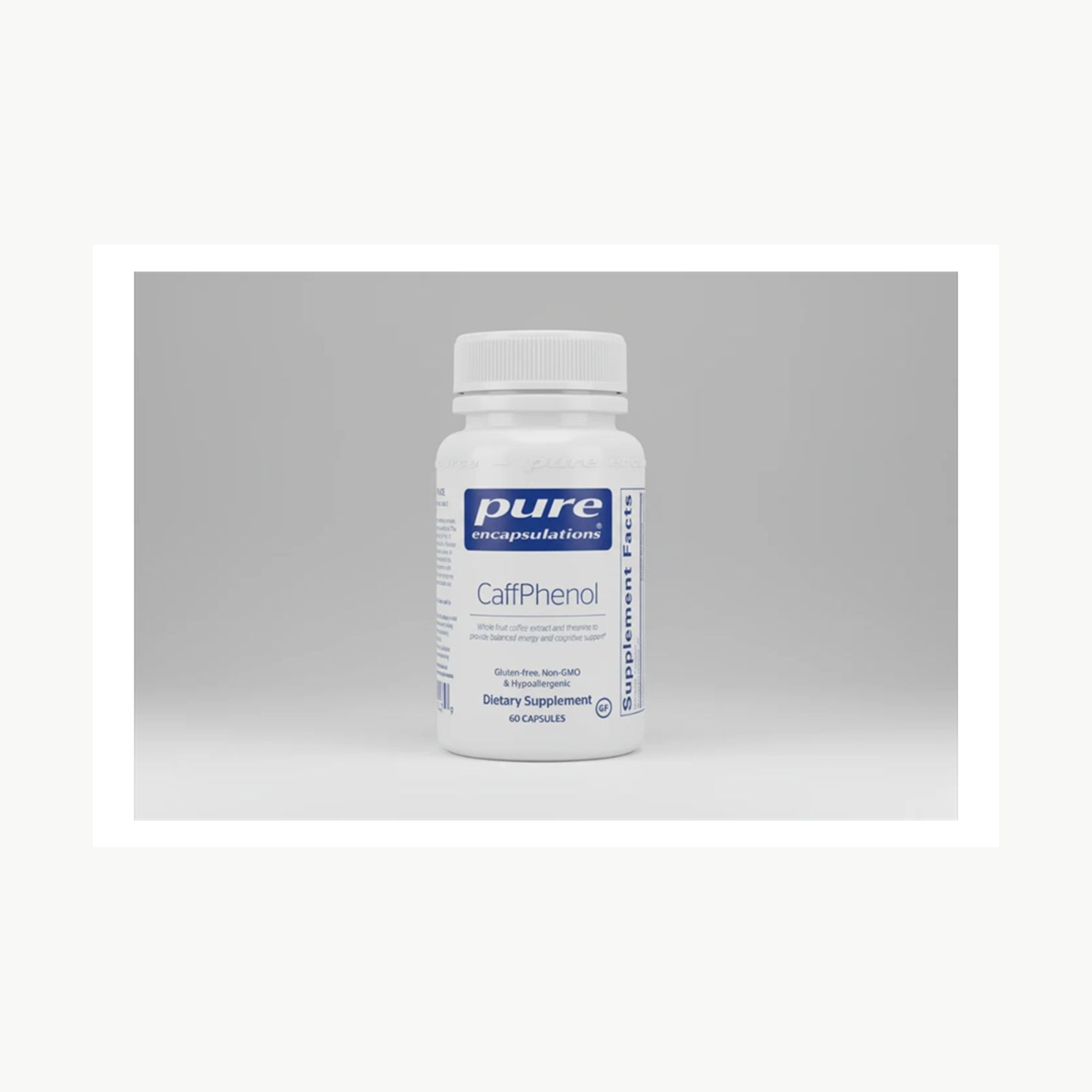 Pure Encapsulations CaffPhenol - 60 Capsules official front label