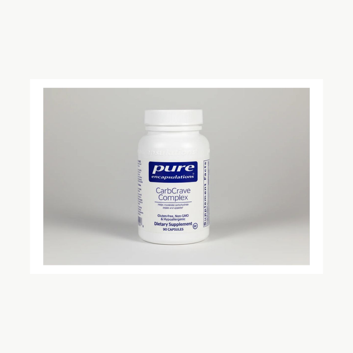 Pure Encapsulations CarbCrave Complex 90 Capsules official front label