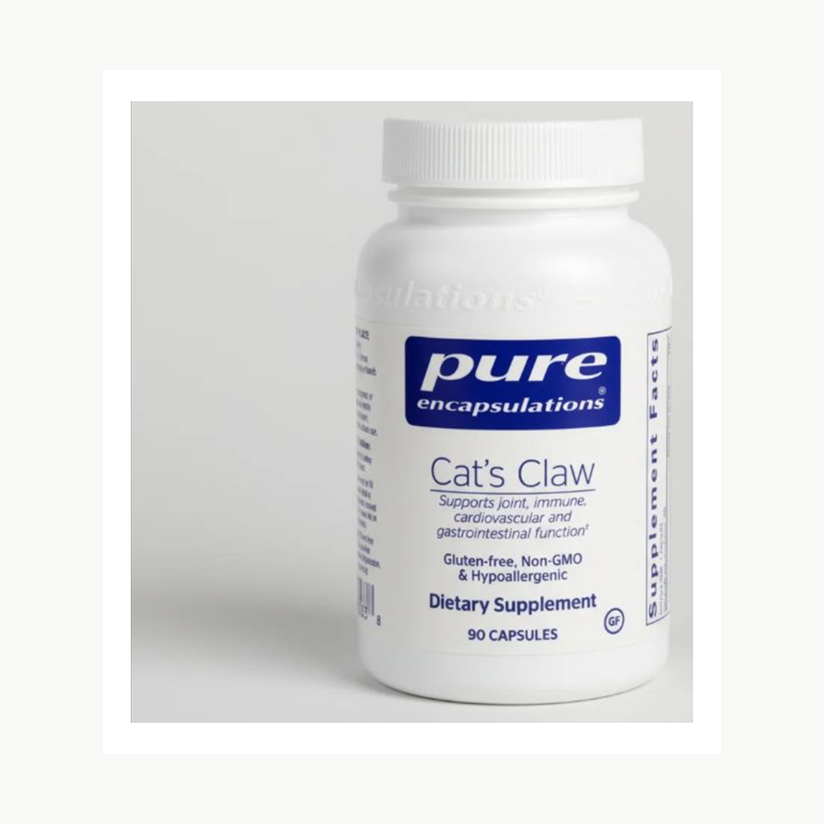Pure Encapsulations Cat's Claw - 90 Capsules official front label