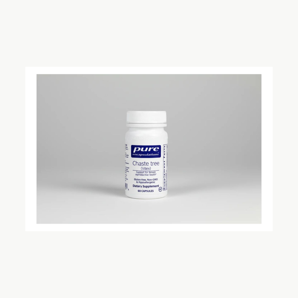 Pure Encapsulations Chaste Tree (Vitex) - 60 Capsules official front label
