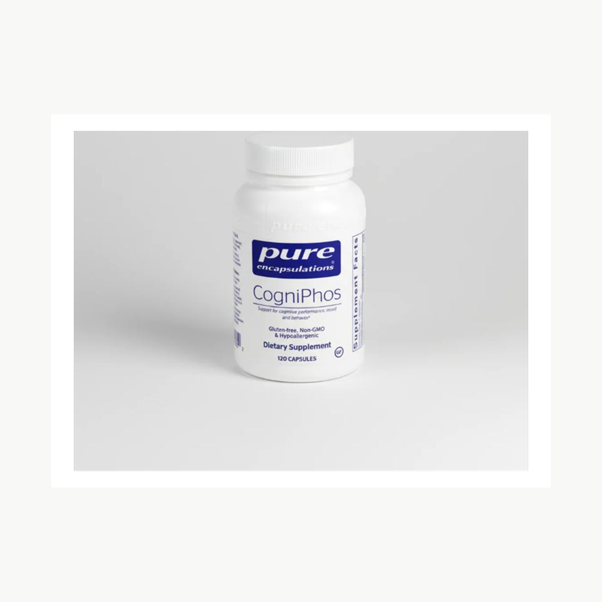 Pure Encapsulations CogniPhos - 120 Capsules official front label