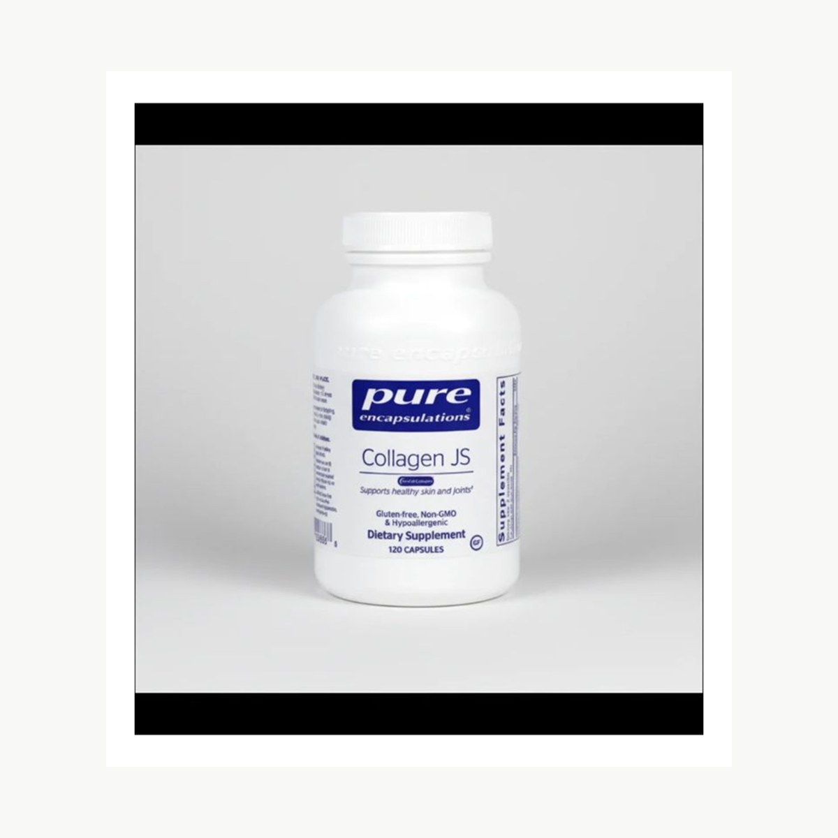 Pure Encapsulations Collagen JS - 120 Capsules official front label