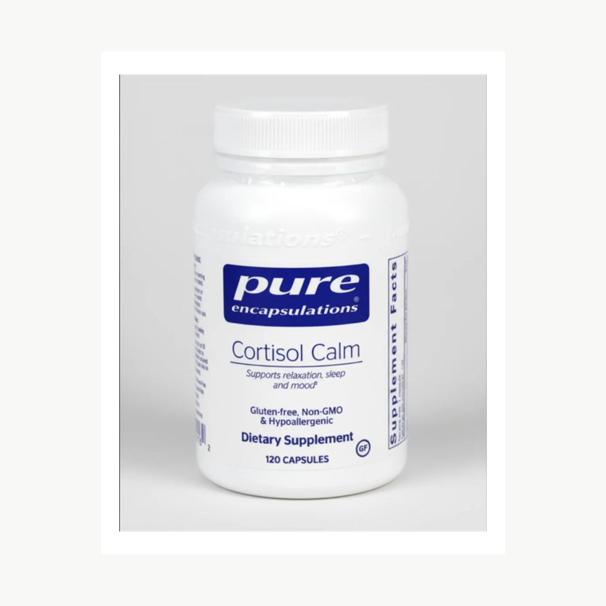 Pure Encapsulations Cortisol Calm - 60 Capsules official front label
