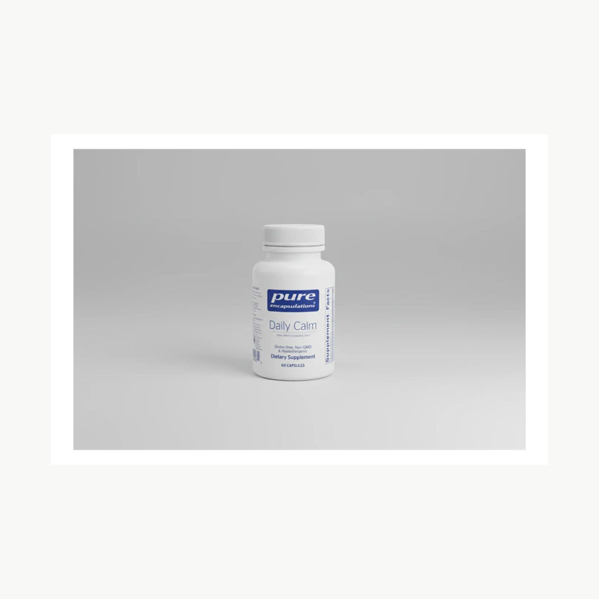 Pure Encapsulations Daily Calm - 60 Capsules official front label