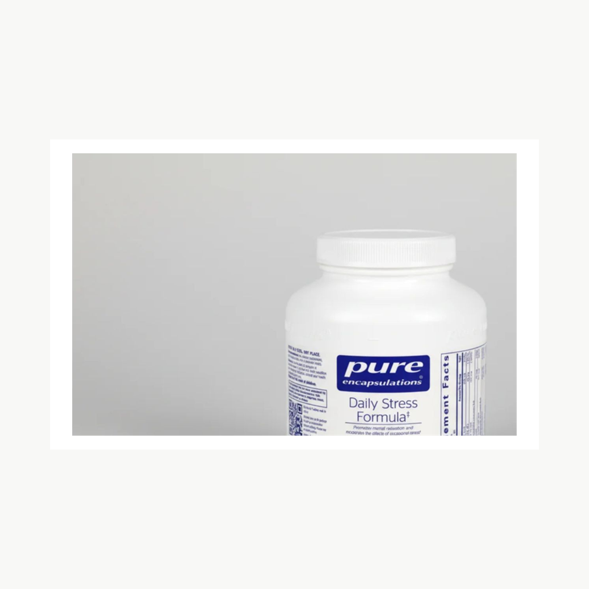 Pure Encapsulations Daily Stress Formula - 180 Capsules official front label