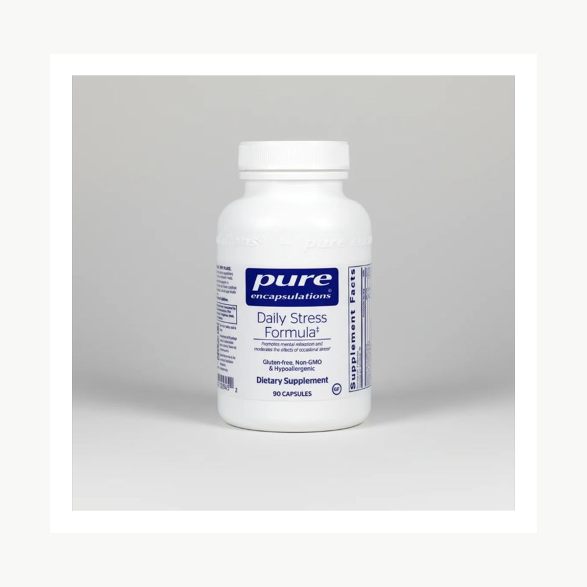 Pure Encapsulations Daily Stress Formula - 90 Capsules official front label