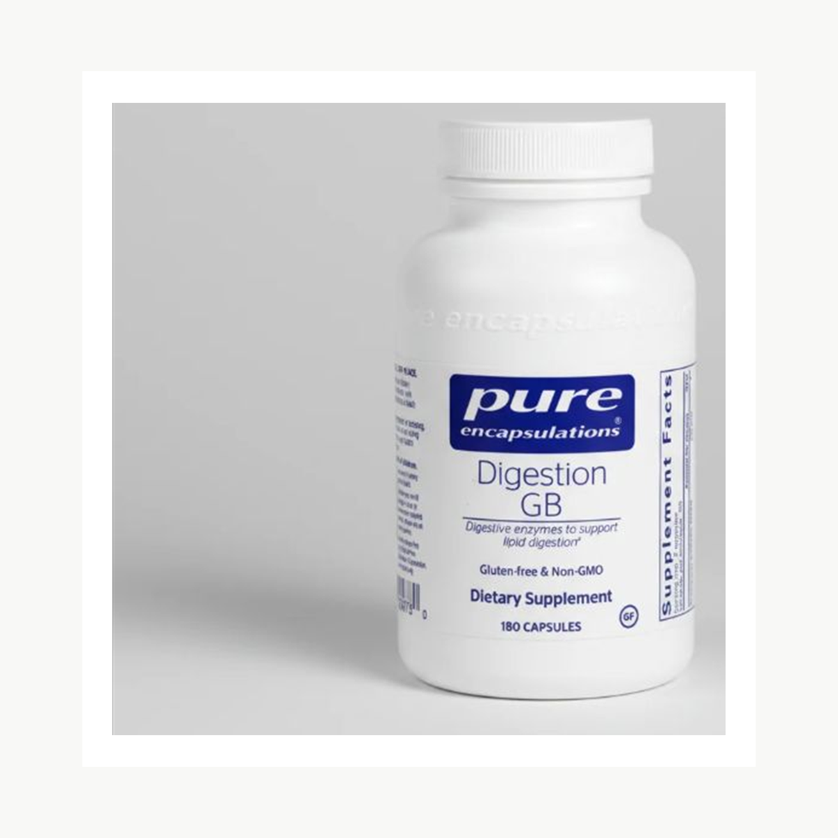 Pure Encapsulations Digestion GB - 180 Capsules official front label