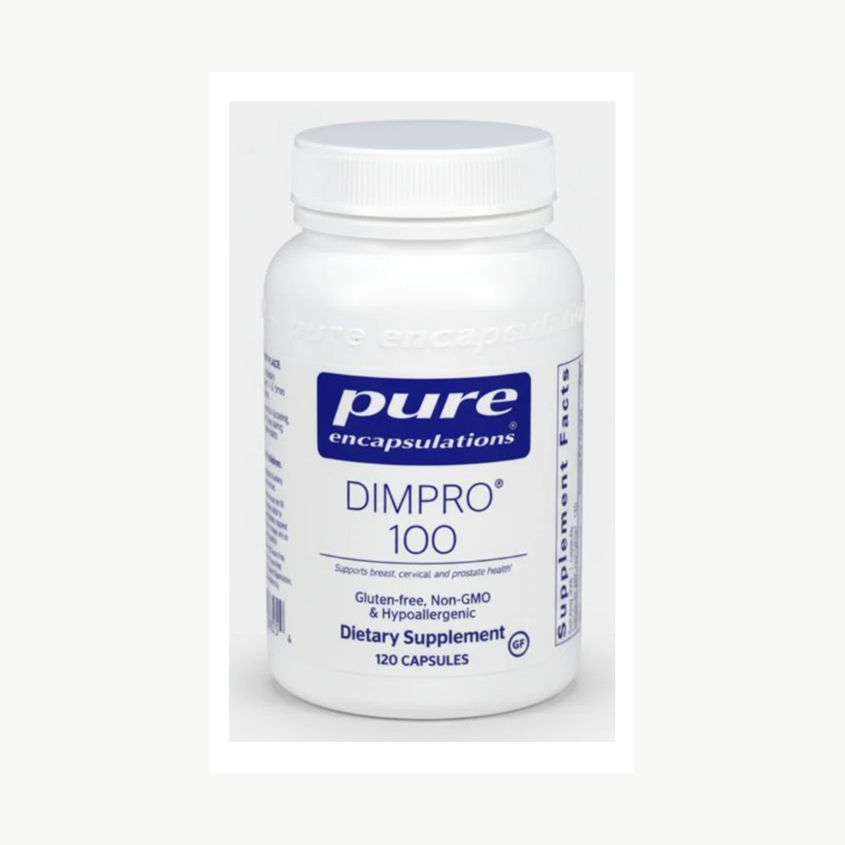 Pure Encapsulations DIMPRO 100 - 120 Capsules official front label