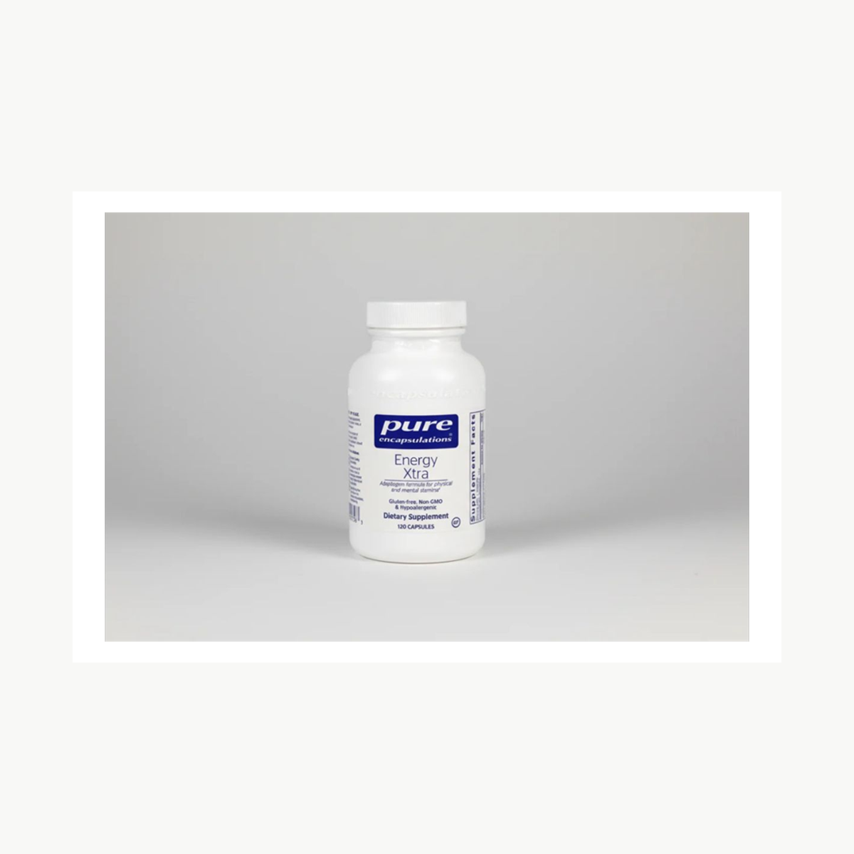 Pure Encapsulations Energy Xtra - 120 Capsules official front label