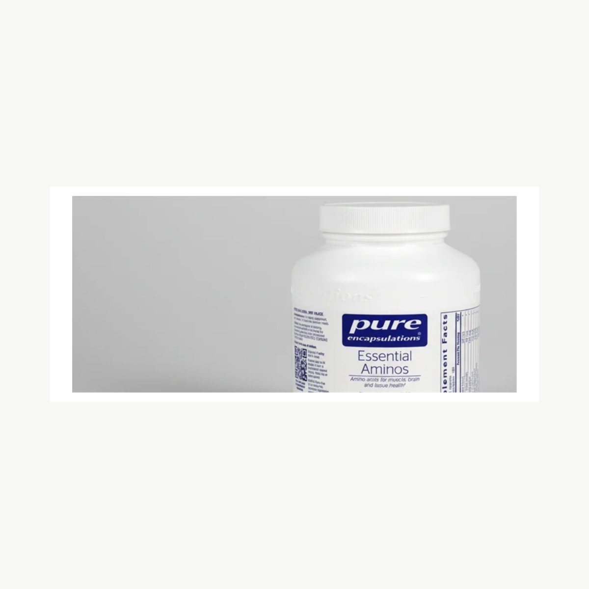 Pure Encapsulations Essential Aminos - 180 Capsules official front label