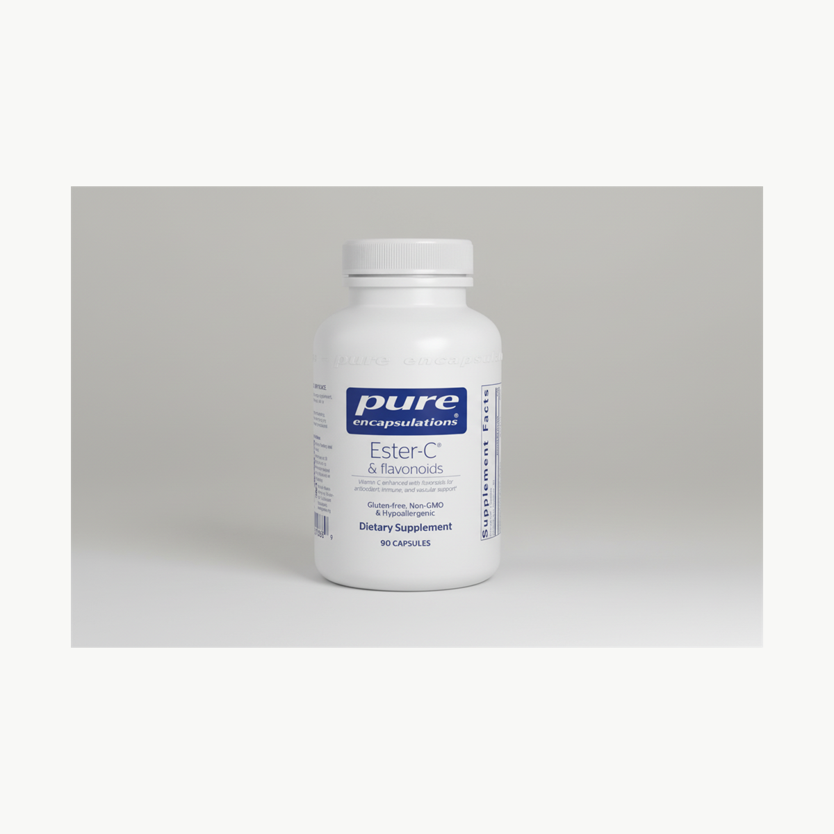 Pure Encapsulations Ester-C & Flavonoids - 90 Capsules official front label