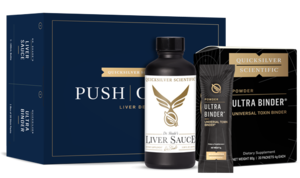 Quicksilver Push Catch Liver Detox Kit product packaging