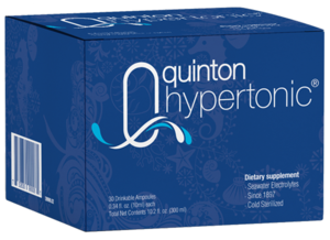 Quicksilver Quinton Hypertonic 30 Servings product packaging