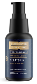 Quicksilver Nanoemulsified Melatonin 1 fl oz product packaging