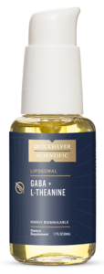 Quicksilver GABA + L-Theanine 1.7 fl oz product packaging