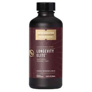 Quicksilver Longevity Elite 3.38 fl oz product packaging