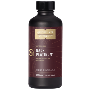 Quicksilver NAD+ Platinum 3.38 fl oz product packaging