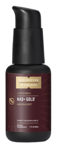 Quicksilver NAD+ Gold 1.7 fl oz product packaging