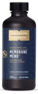 Quicksilver Micellized Membrane Mend 3.38 fl oz product packaging