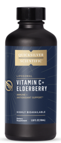 Quicksilver Vitamin C + Elderberry 3.38 fl oz product packaging