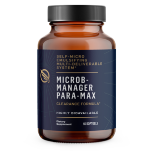 Quicksilver Microb-Manager Para-Max 60 Softgels product packaging