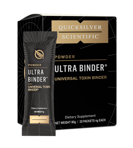 Quicksilver Ultra Binder Stick Packs 20 Servings product packaging