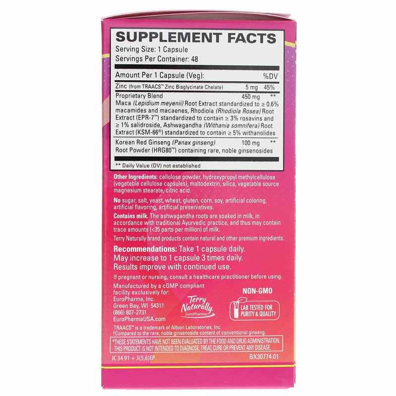 Terry Naturally Red Ginseng 48 Capsules