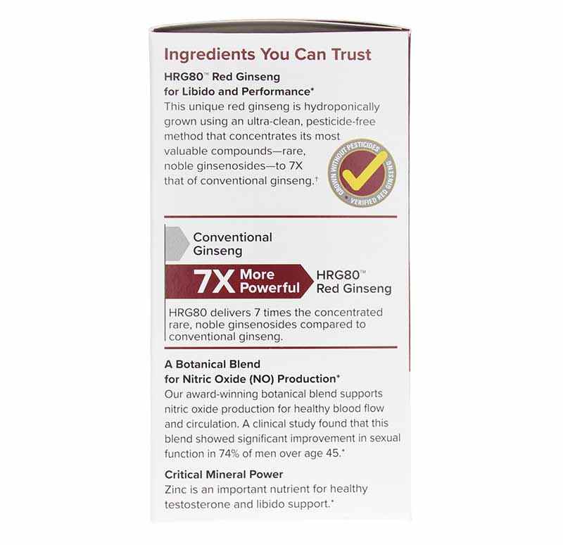 Terry Naturally Red Ginseng HRG80 48 Capsules | Adaptogen & Physical Performance
