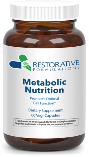 Restorative Formulations Metabolic Nutrition 60 Capsules bottle